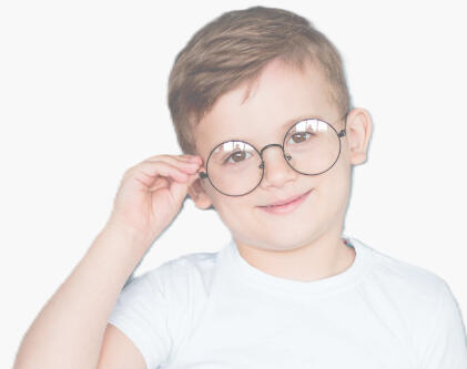 Little Boy with Glasses Little Boy with Glasses